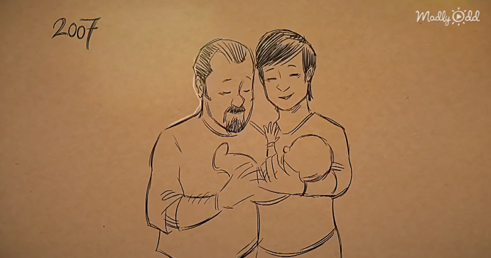 Ex-Disney Animator Doodles Touching Tribute To His Dead Wife