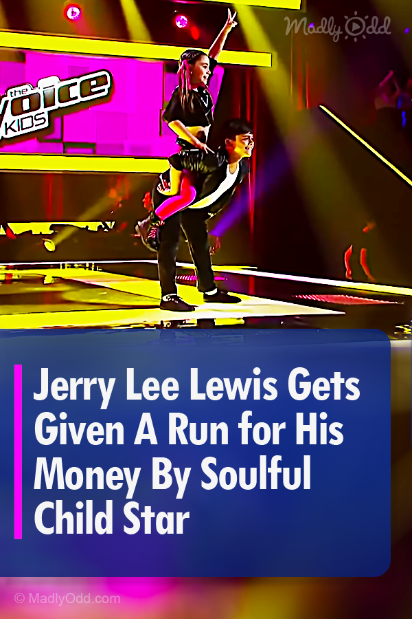 Jerry Lee Lewis Gets Given A Run for His Money By Soulful Child Star