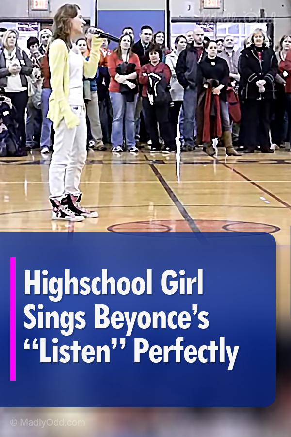 Highschool Girl Sings Beyonce’s “Listen” Perfectly