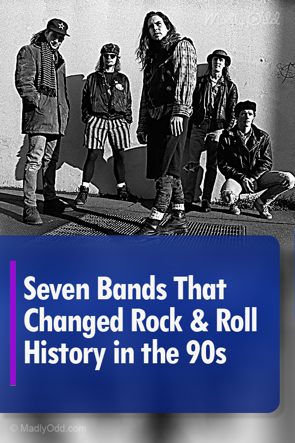 Seven Bands That Changed Rock & Roll History in the 90s