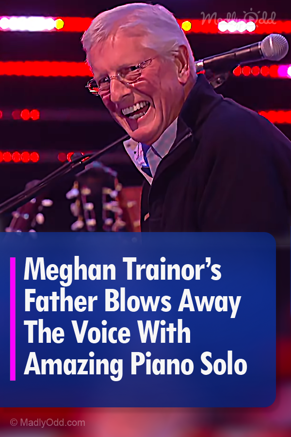 Meghan Trainor’s Father Blows Away The Voice With Amazing Piano Solo