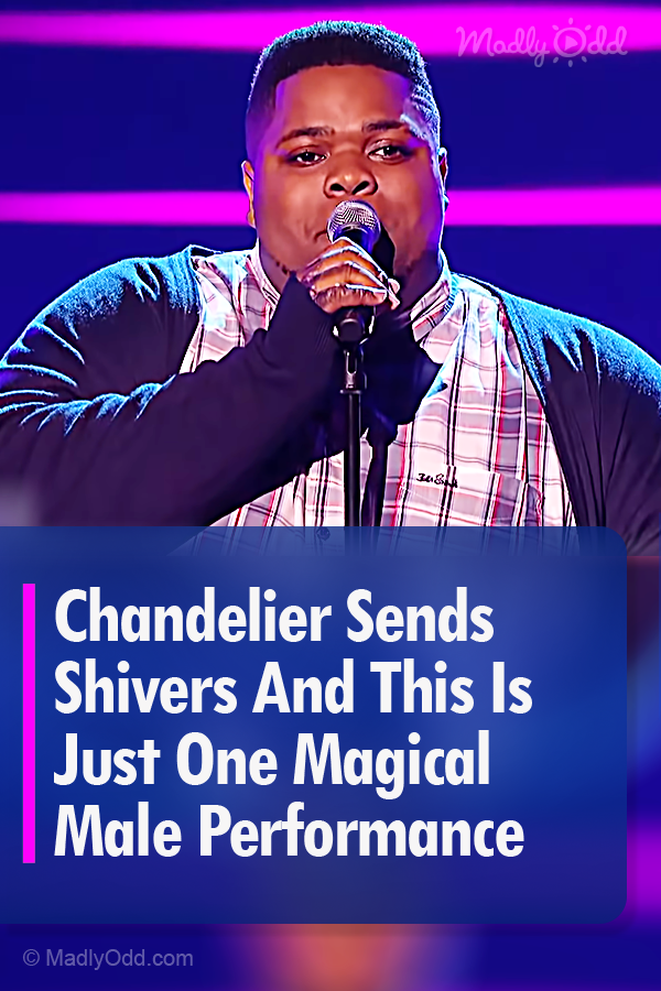 Chandelier Sends Shivers And This Is Just One Magical Male Performance
