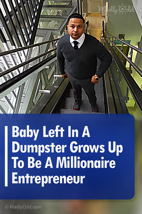 Baby Left In A Dumpster Grows Up To Be A Millionaire Entrepreneur