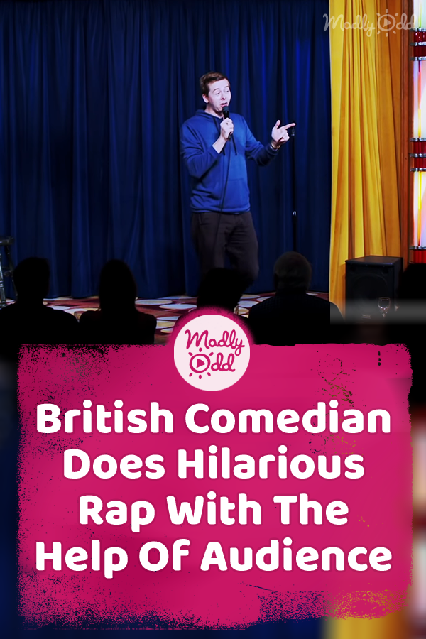 British Comedian Does Hilarious Rap With The Help Of Audience