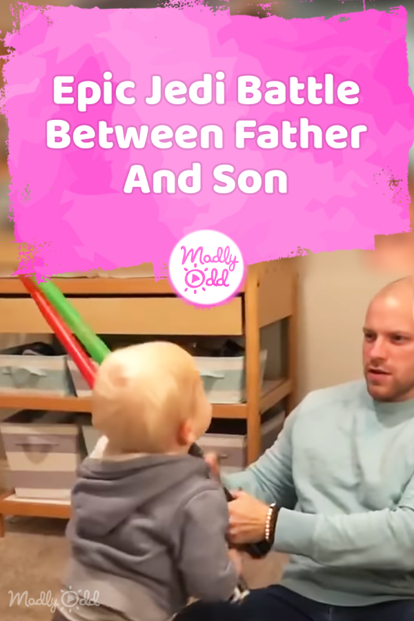 Epic Jedi Battle Between Father And Son