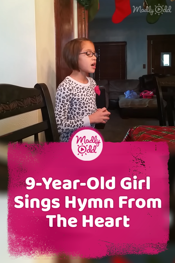 9-Year-Old Girl Sings Hymn From The Heart