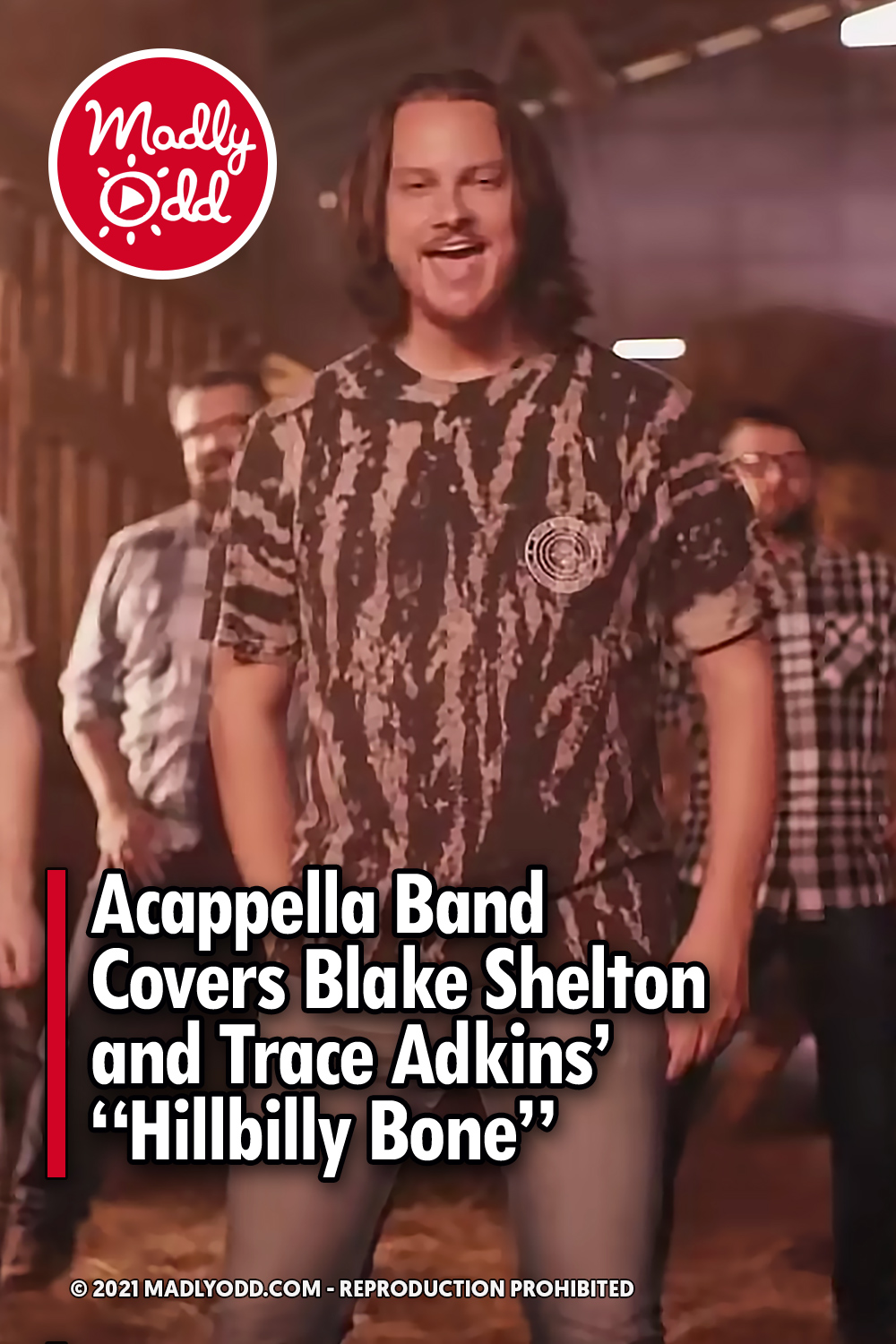 Acappella Band Covers Blake Shelton and Trace Adkins’ “Hillbilly Bone”