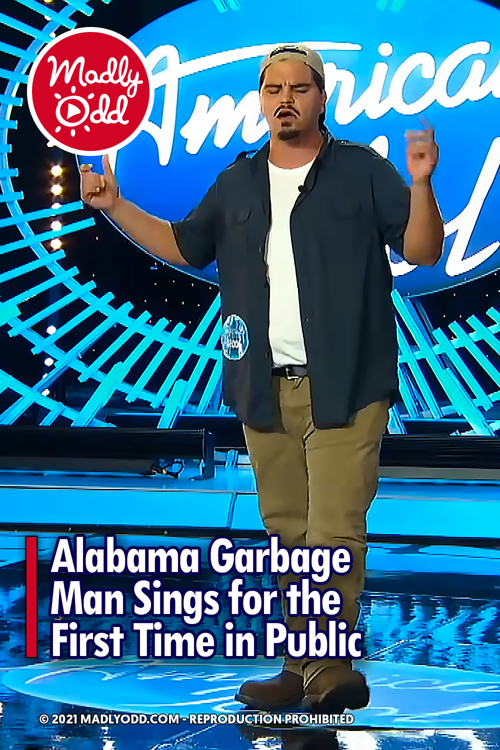 Alabama Garbage Man Sings for the First Time in Public
