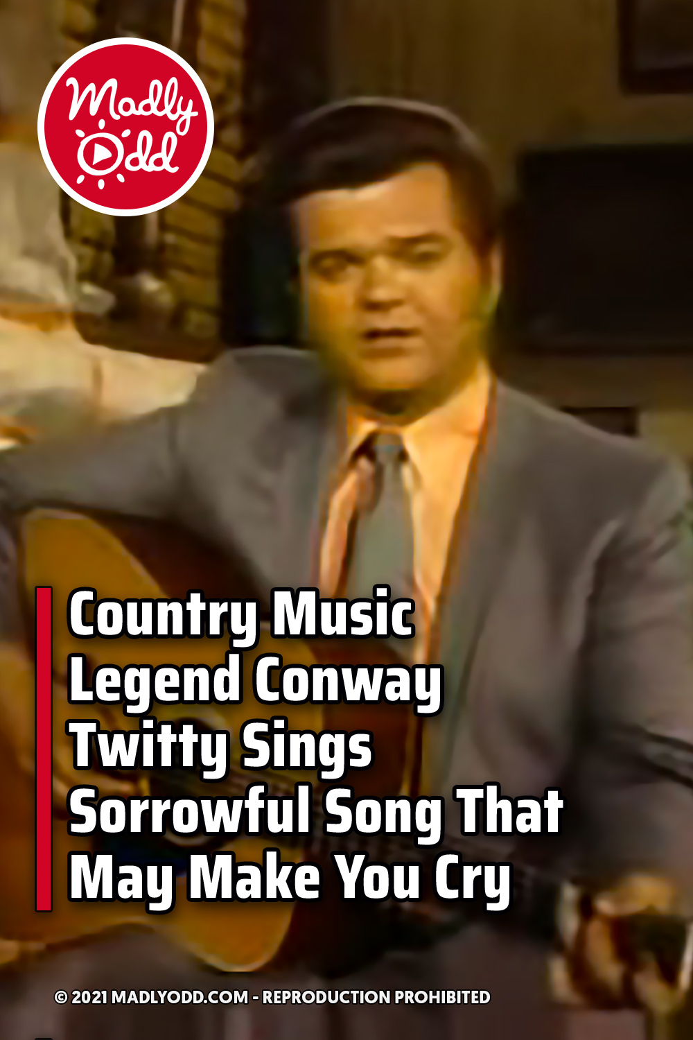 Country Music Legend Conway Twitty Sings Sorrowful Song That May Make You Cry