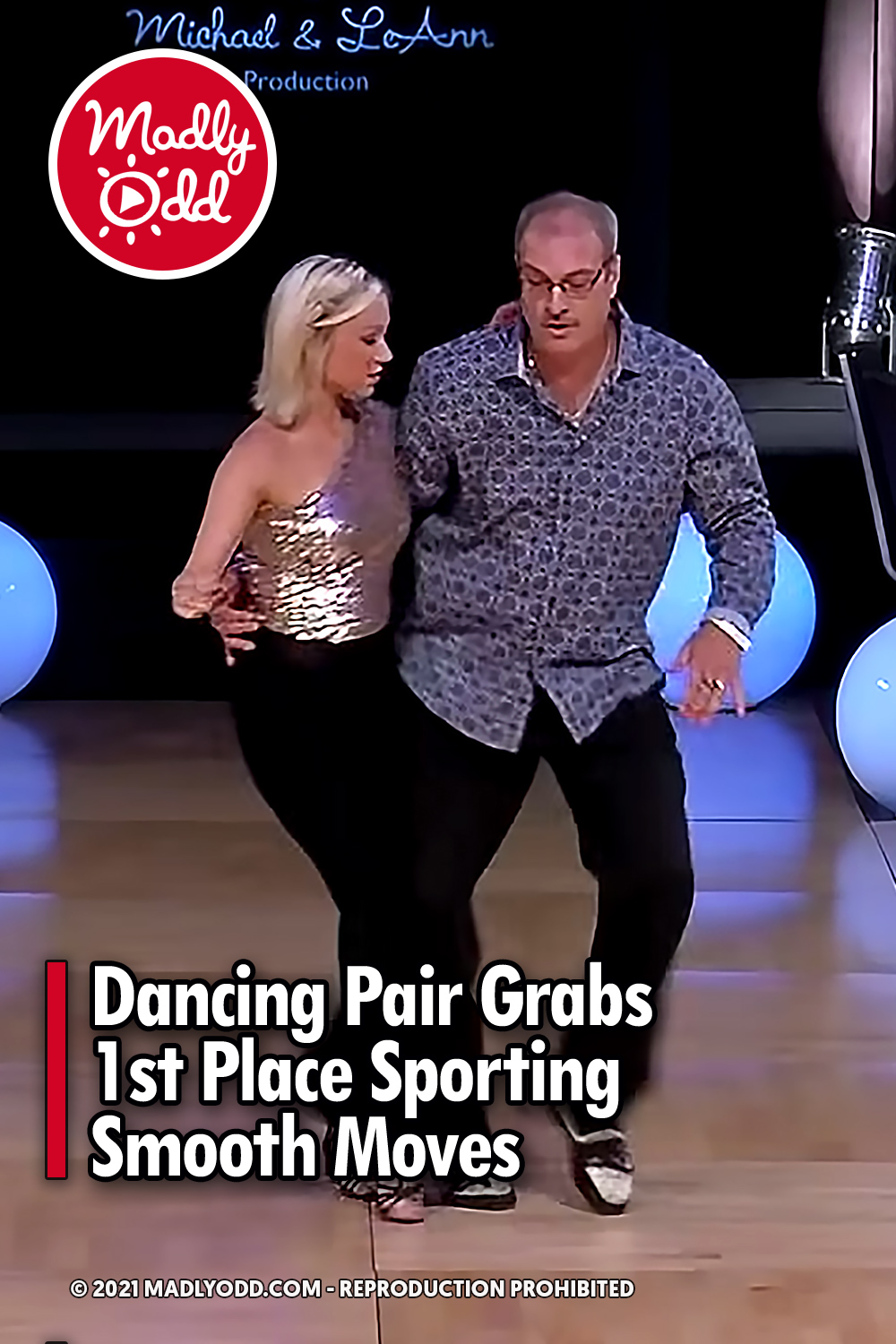 Dancing Pair Grabs 1st Place Sporting Smooth Moves