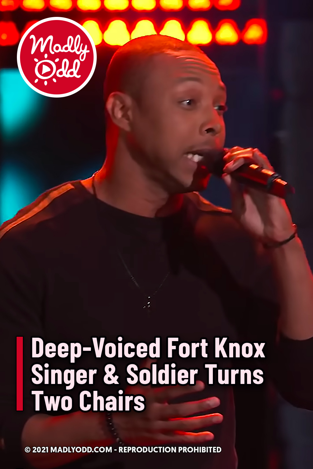 Deep-Voiced Fort Knox Singer & Soldier Turns Two Chairs