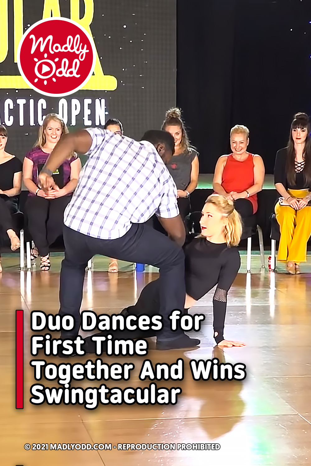 Duo Dances for First Time Together And Wins Swingtacular