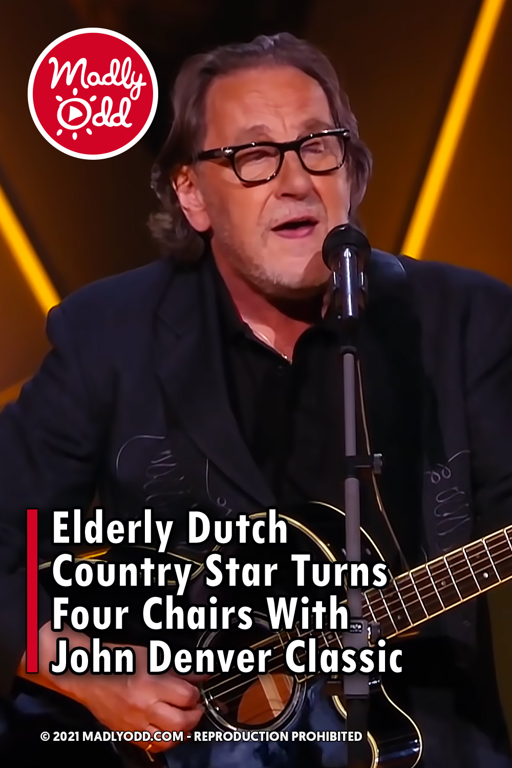 Senior Dutch Country Star Turns Four Chairs With John Denver Classic