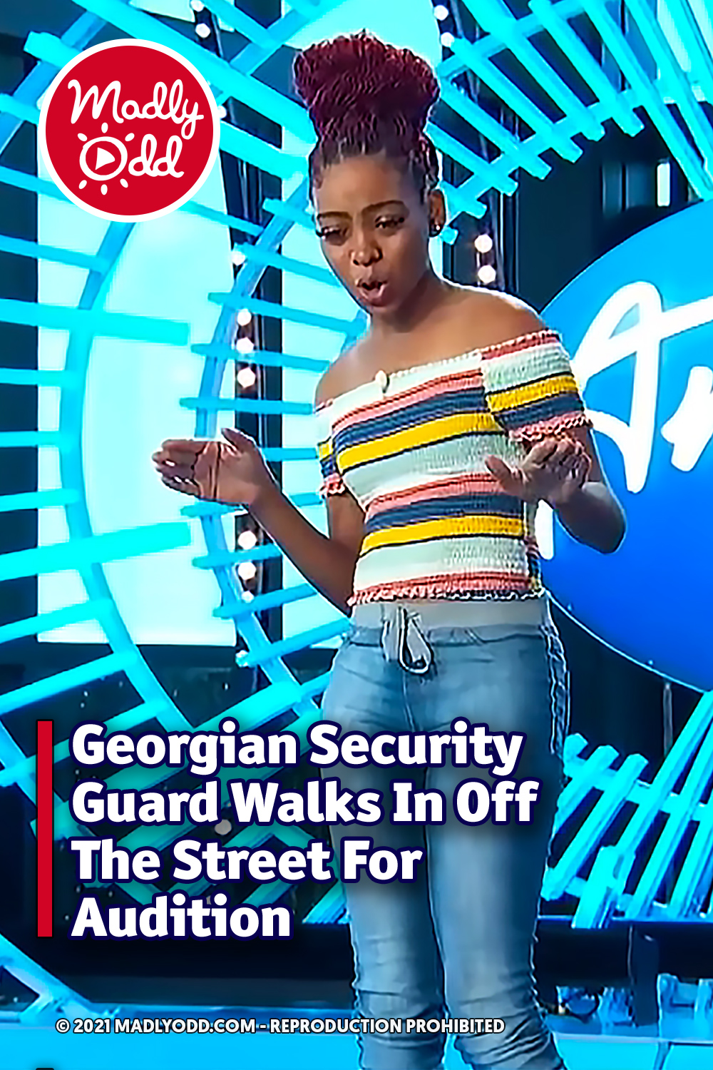 Georgian Security Guard Walks In Off The Street For Audition