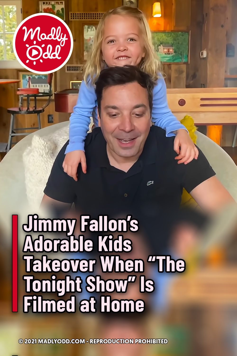 Jimmy Fallon’s Adorable Kids Takeover When “The Tonight Show” Is Filmed at Home