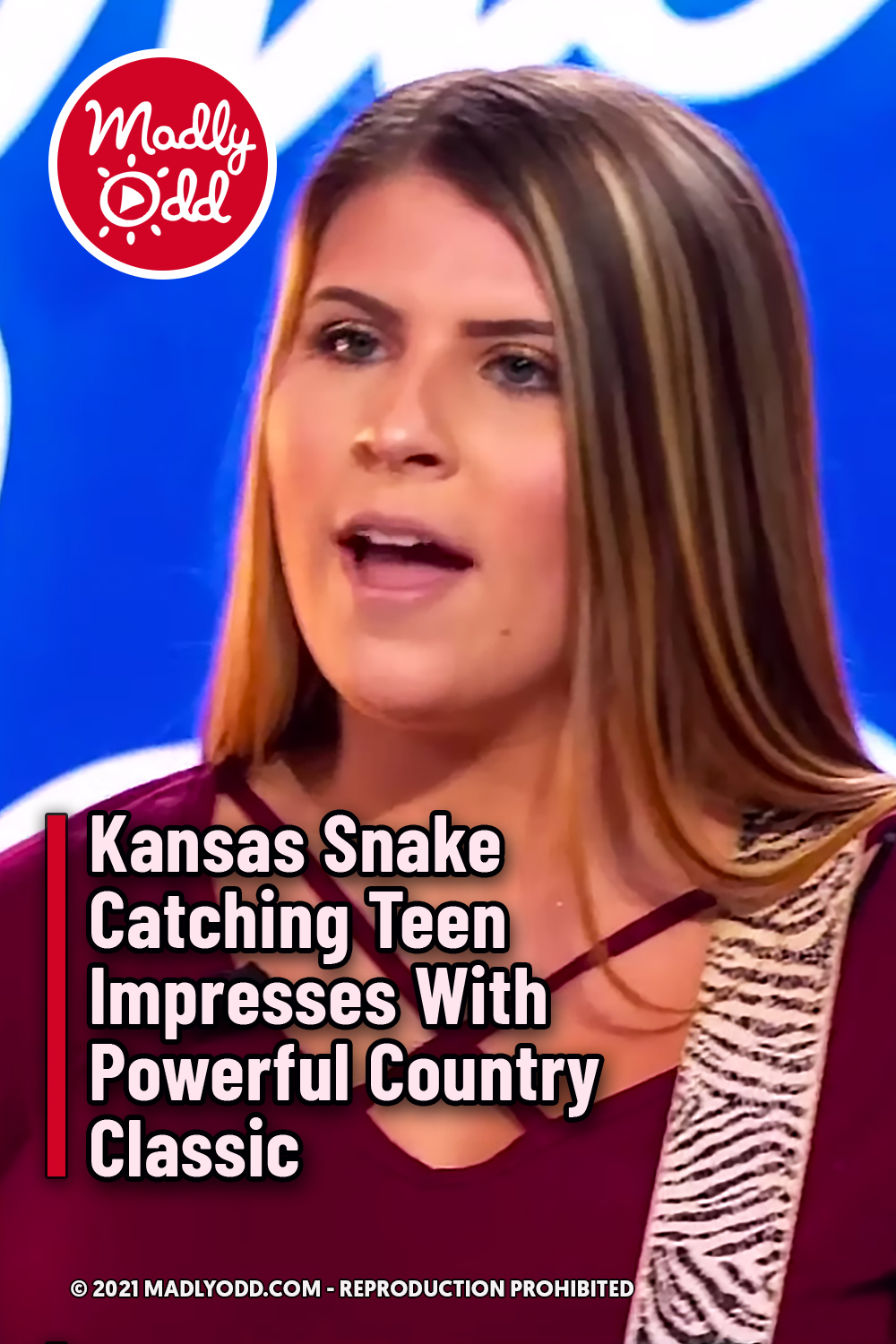 Kansas Snake Catching Teen Impresses With Powerful Country Classic