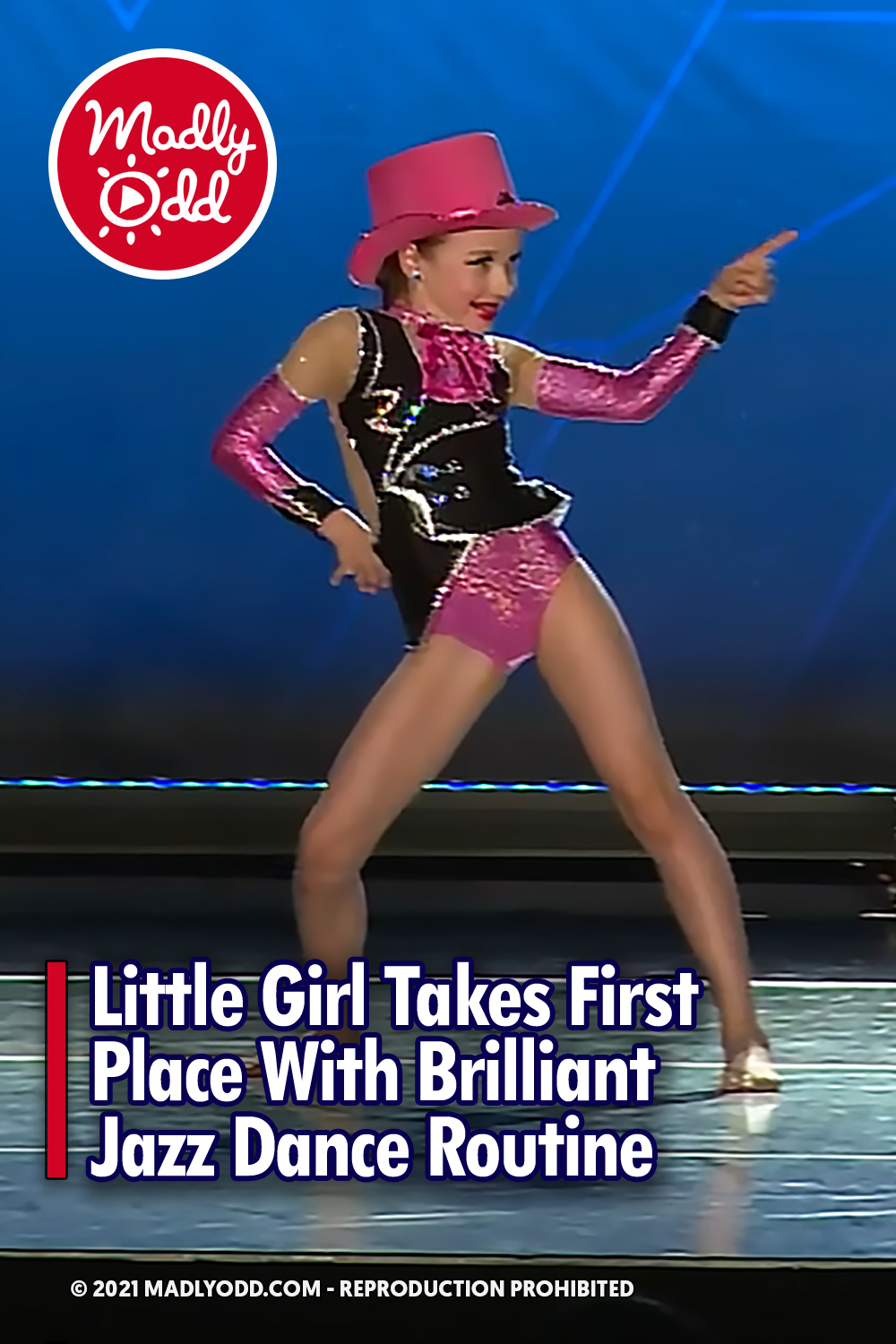 PINLittle Girl Takes First Place With Brilliant Jazz Dance Routine