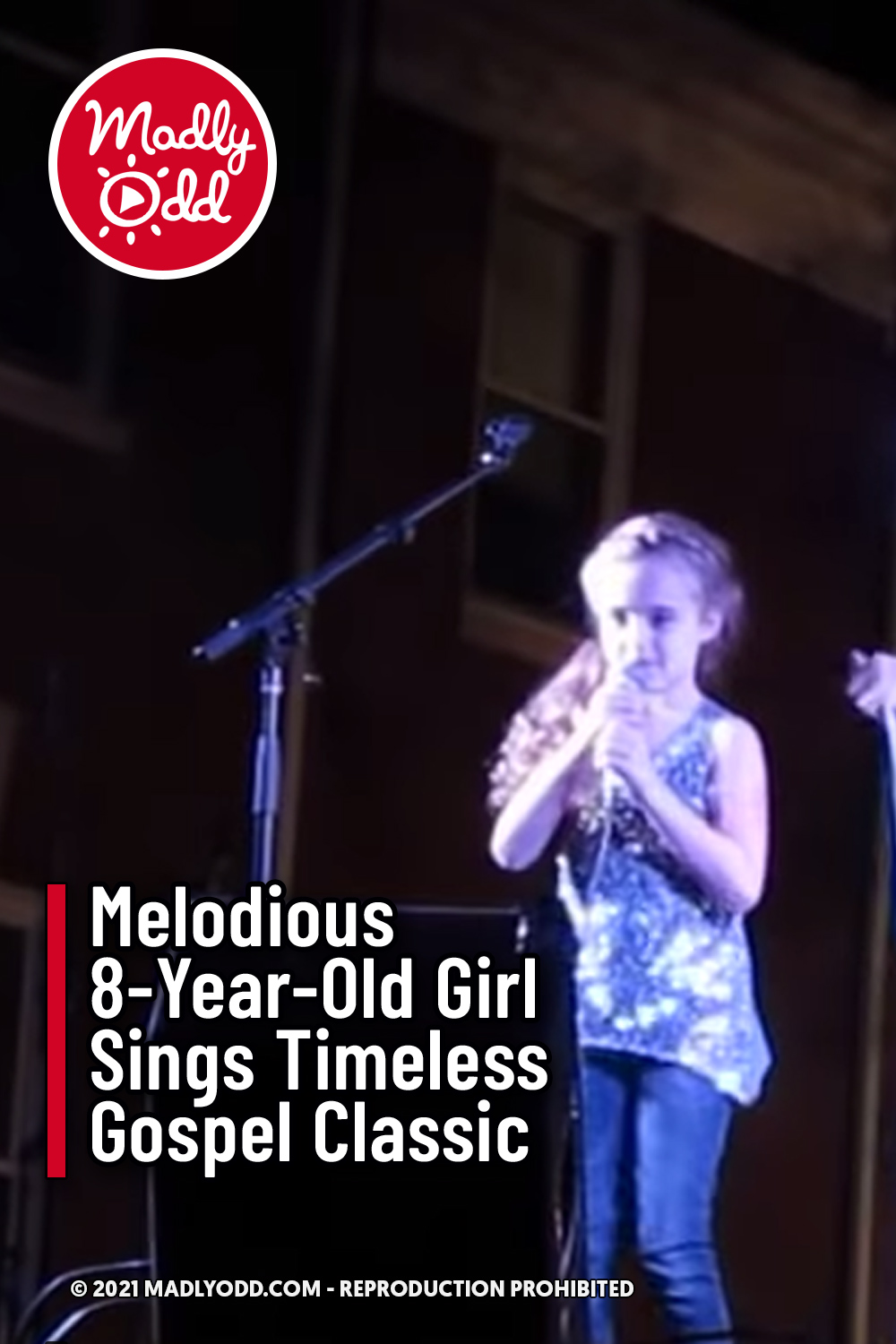 Melodious 8-Year-Old Girl Sings Timeless Gospel Classic
