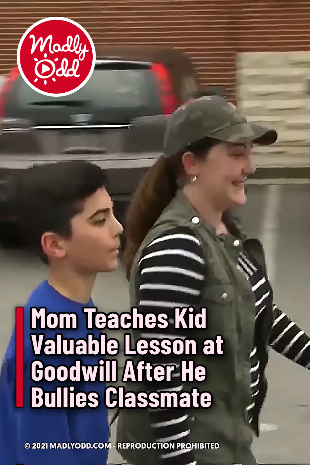 Mom Teaches Kid Valuable Lesson at Goodwill After He Bullies Classmate