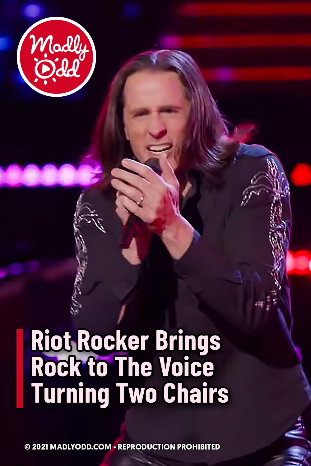 Riot Rocker Brings Rock to The Voice Turning Two Chairs