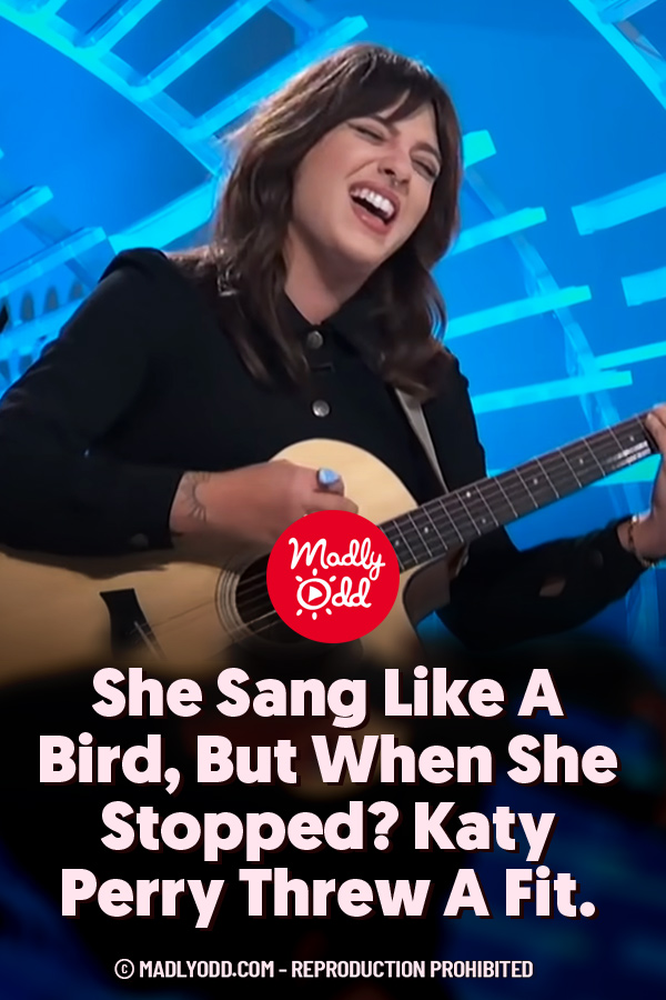 She Sang Like A Bird, But When She Stopped? Katy Perry Threw A Fit.