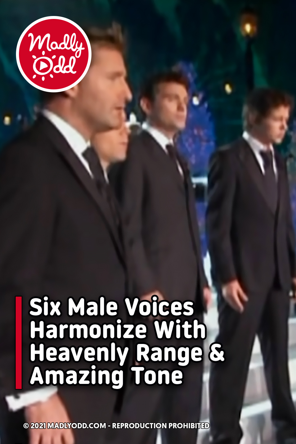 Six Male Voices Harmonize With Heavenly Range & Amazing Tone