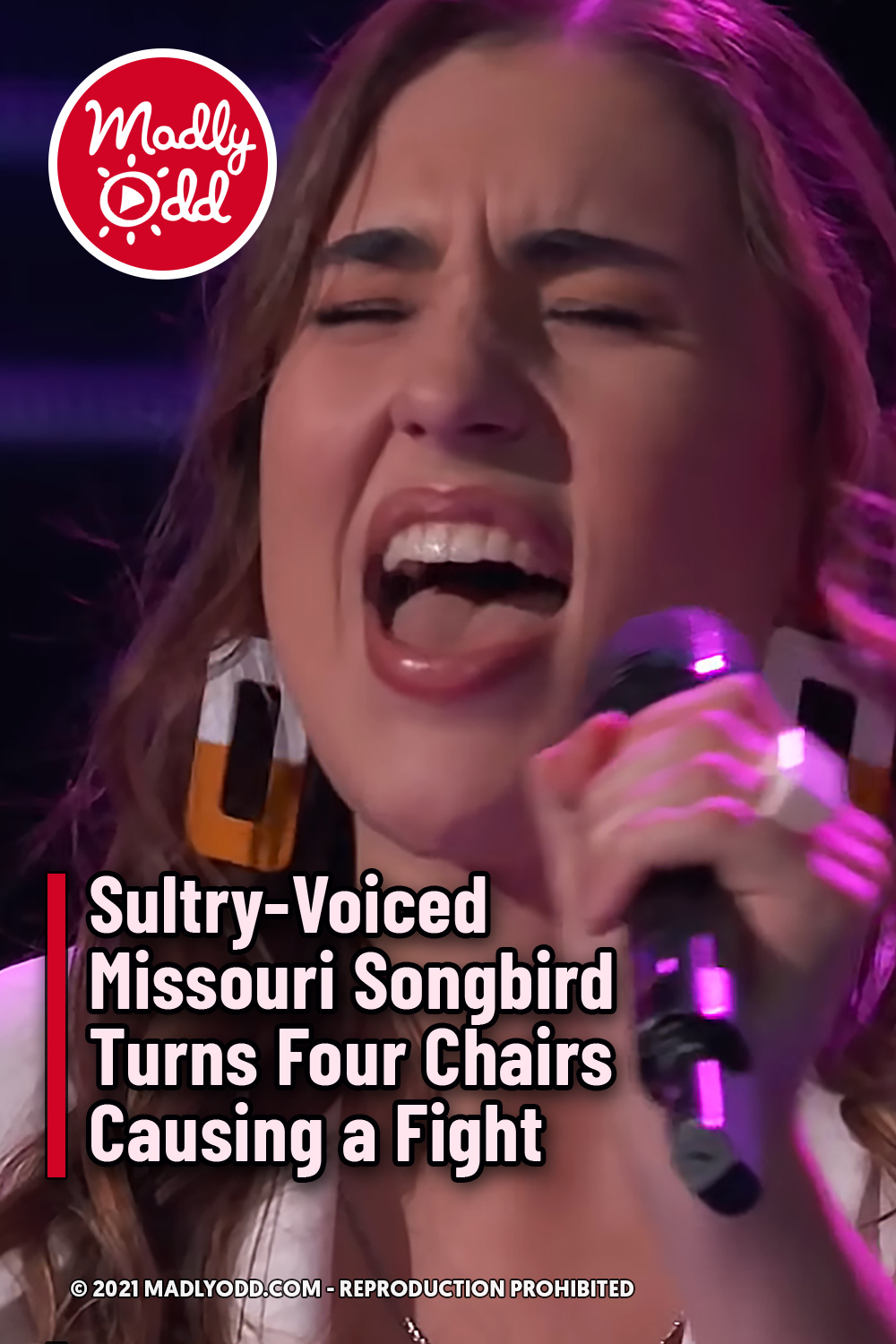 Sultry-Voiced Missouri Songbird Turns Four Chairs Causing a Fight