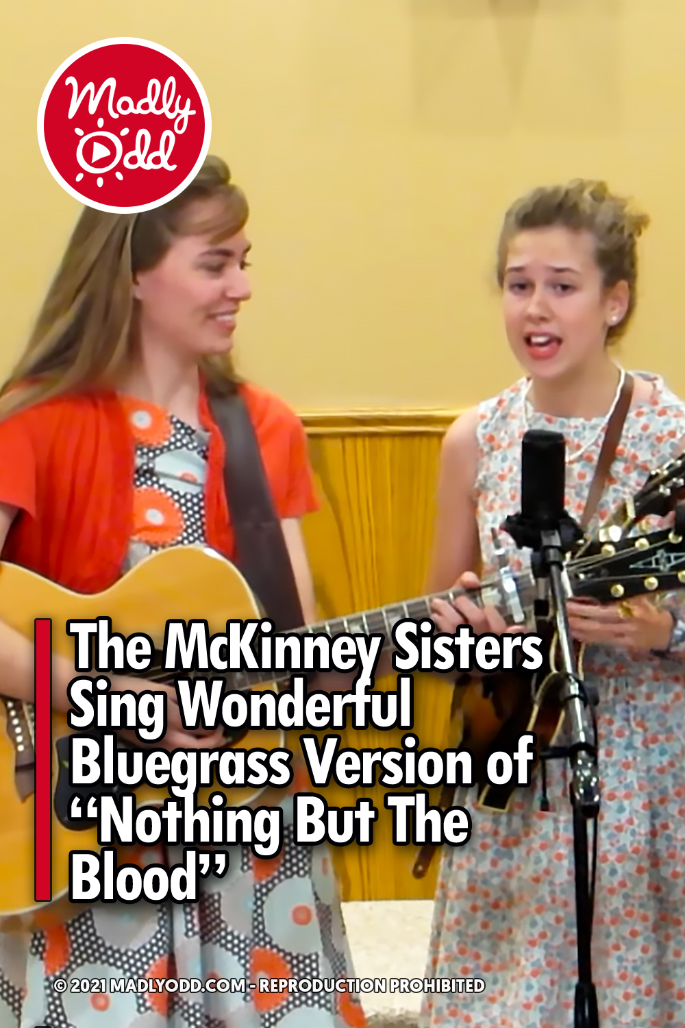 The McKinney Sisters Sing Wonderful Bluegrass Version of “Nothing But The Blood”