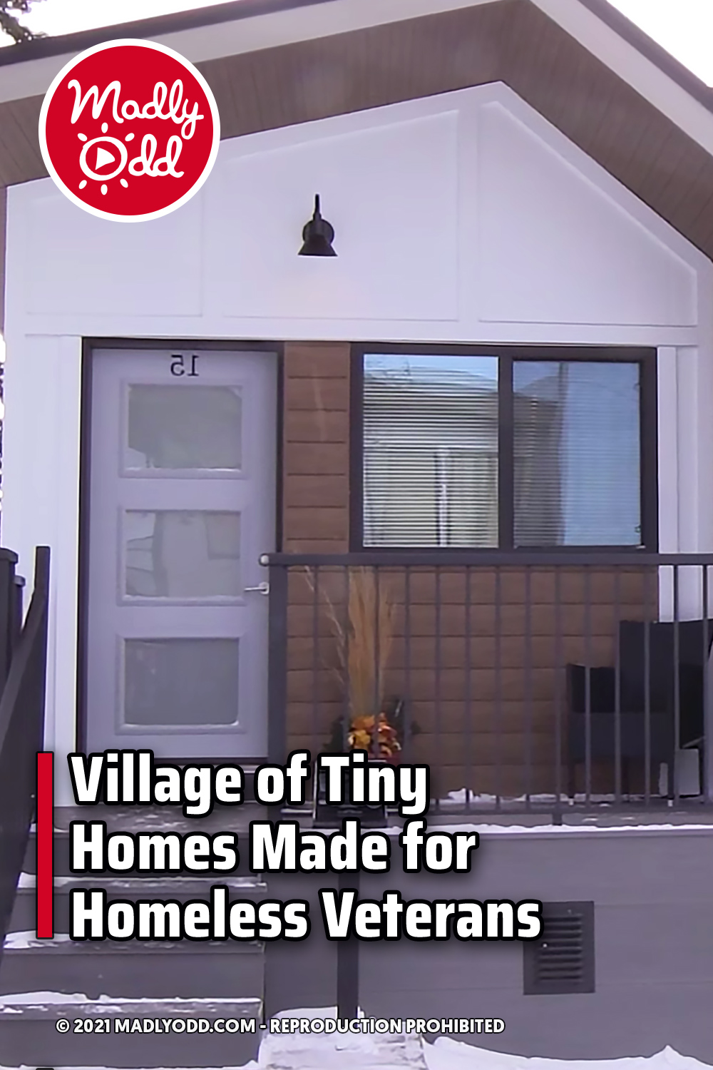 Village of Tiny Homes Made for Homeless Veterans
