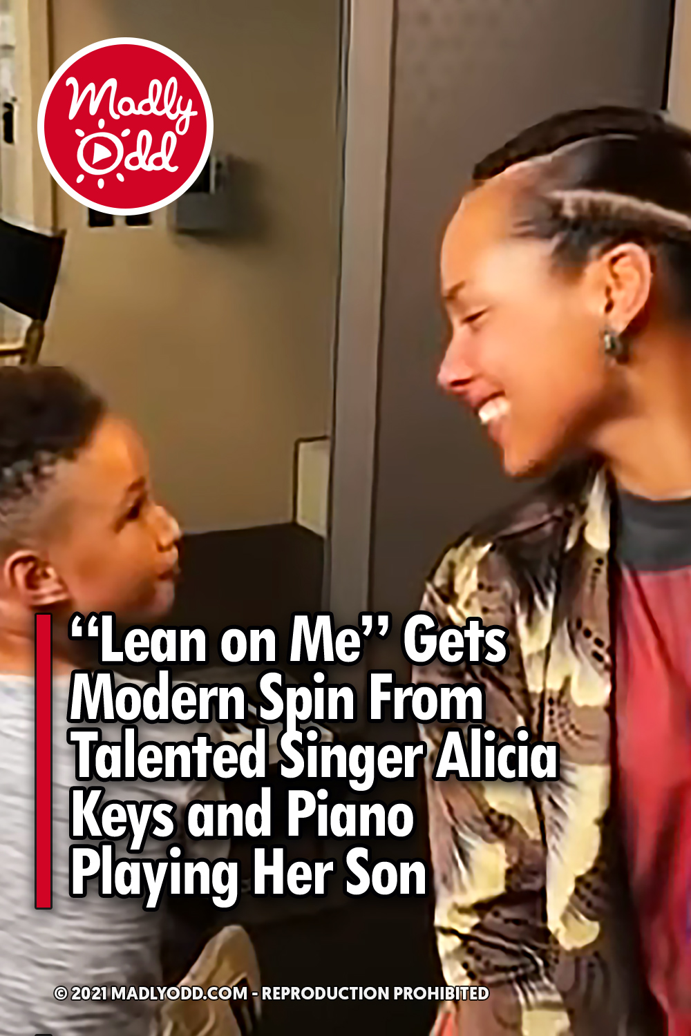 “Lean on Me” Gets Modern Spin From Talented Singer Alicia Keys and Piano Playing Her Son