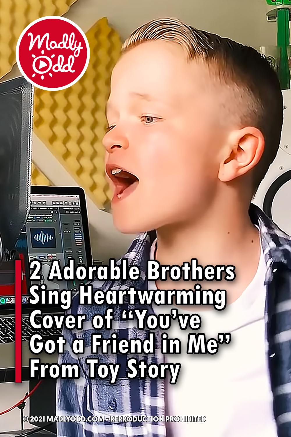 2 Adorable Brothers Sing Heartwarming Cover of “You’ve Got a Friend in Me” From Toy Story