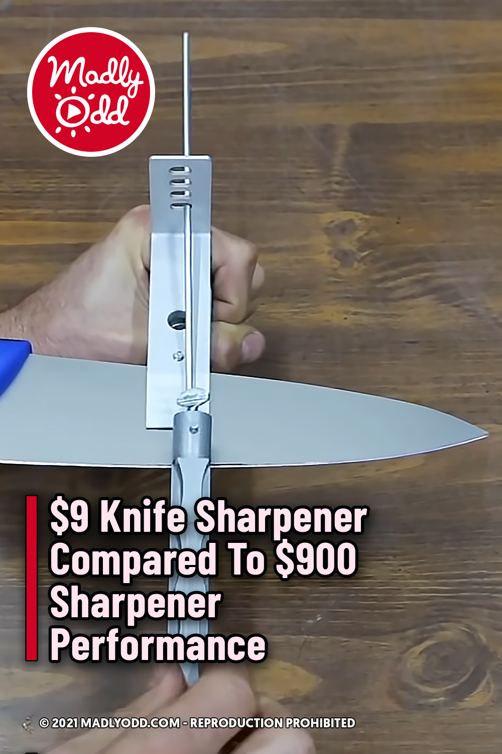 $9 Knife Sharpener Compared To $900 Sharpener Performance