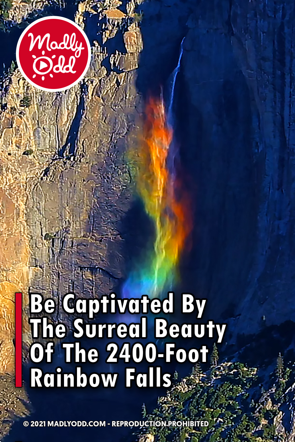 Be Captivated By The Surreal Beauty Of The 2400-Foot Rainbow Falls