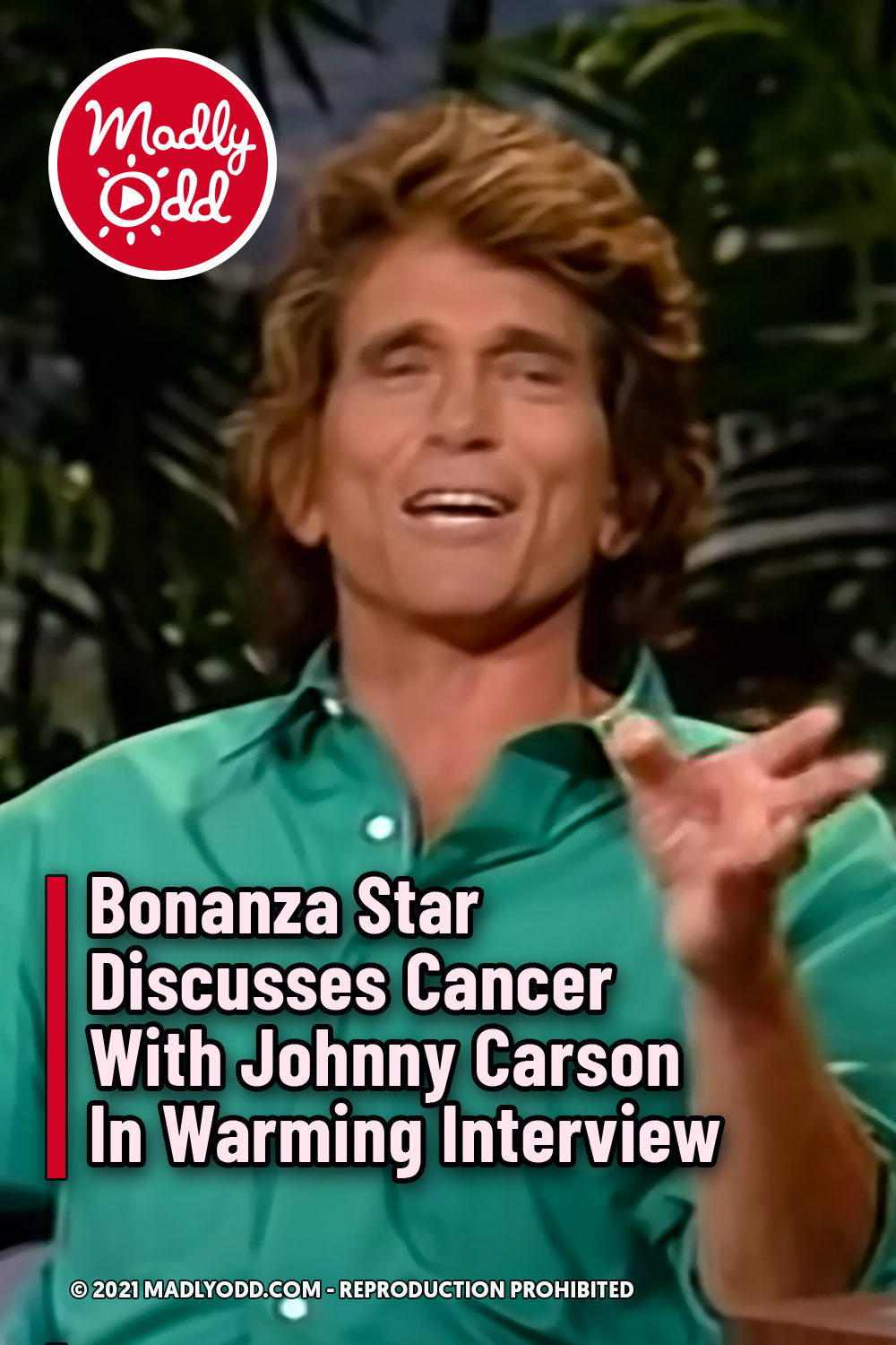 Bonanza Star Discusses Cancer With Johnny Carson In Warming Interview