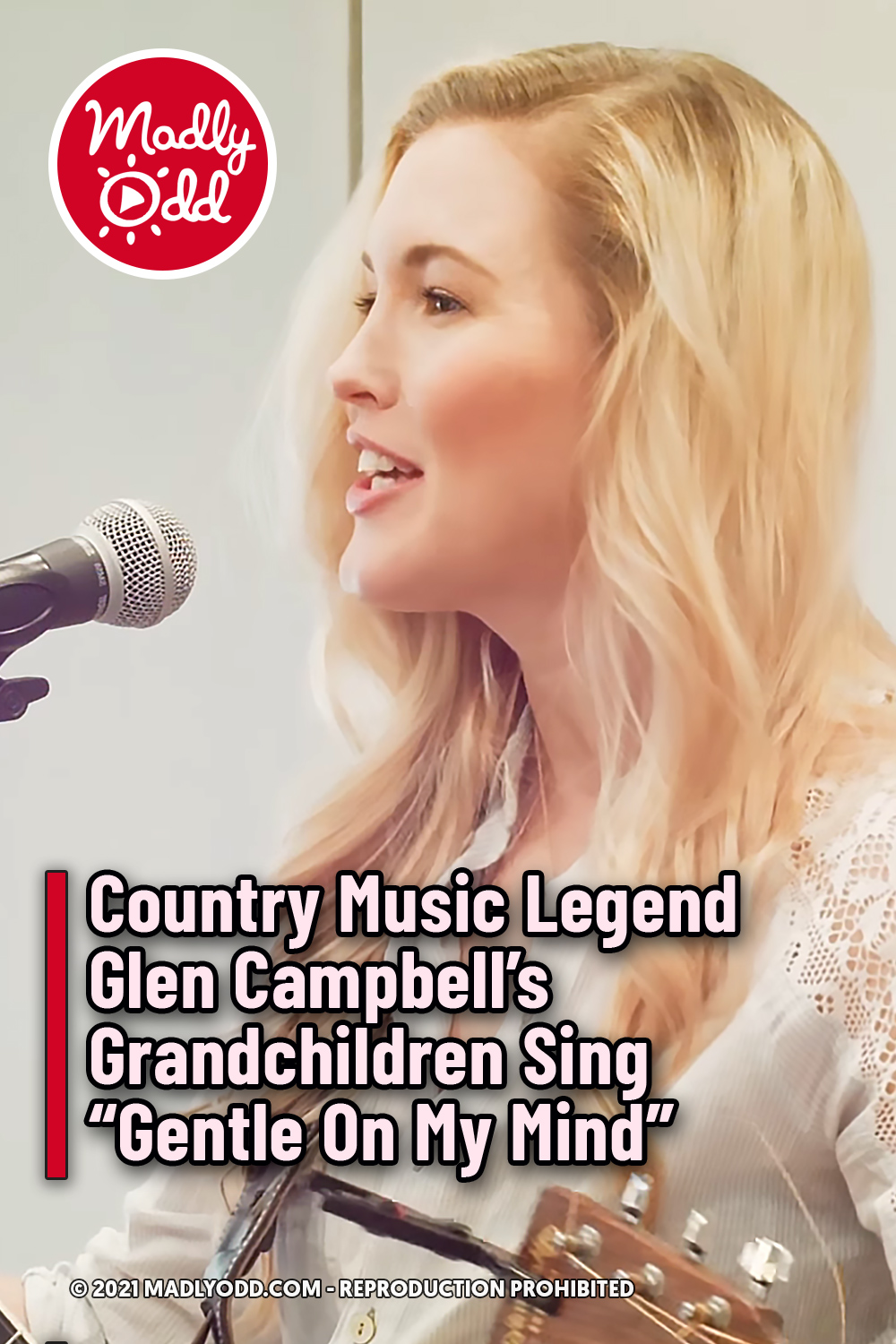Country Music Legend Glen Campbell’s Children Sing “Gentle On My Mind”