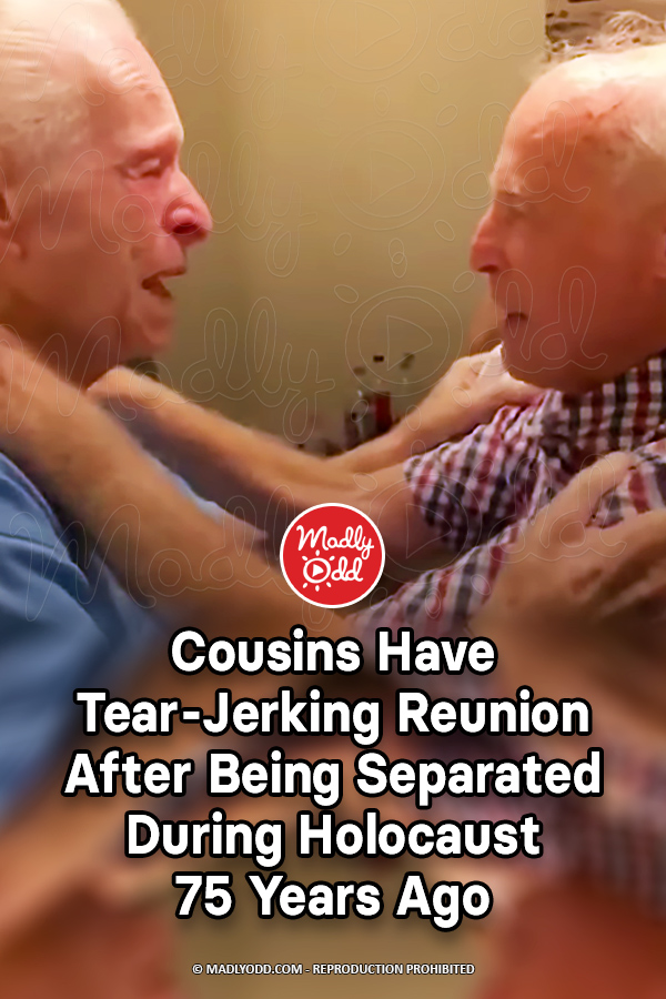 Cousins Have Tear-Jerking Reunion After Being Separated During Holocaust 75 Years Ago