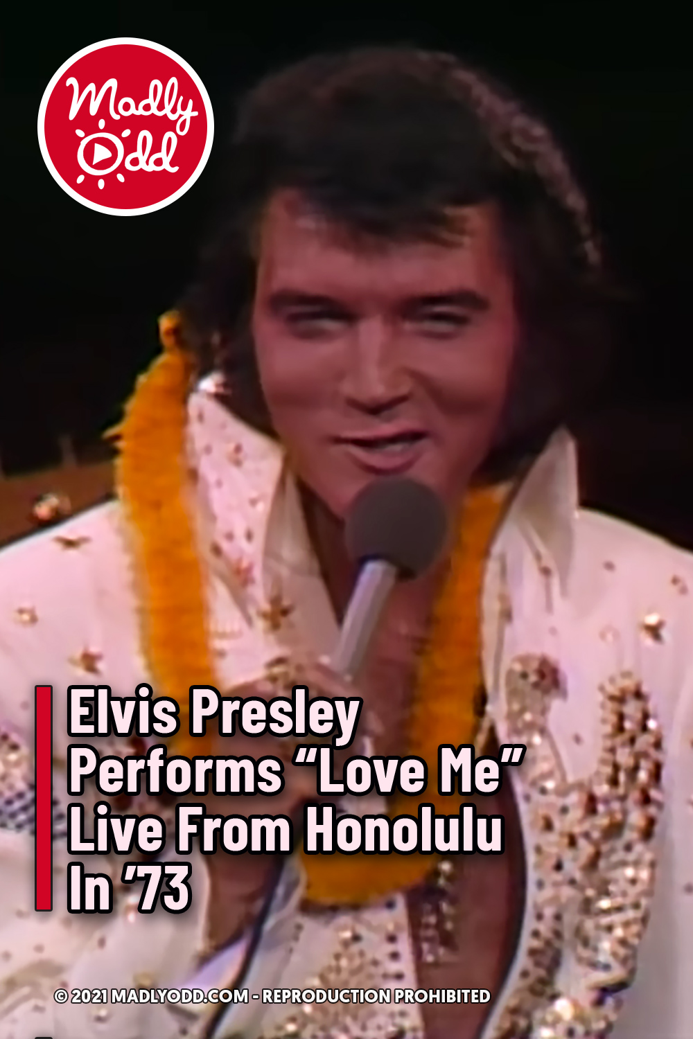 Elvis Presley Performs \