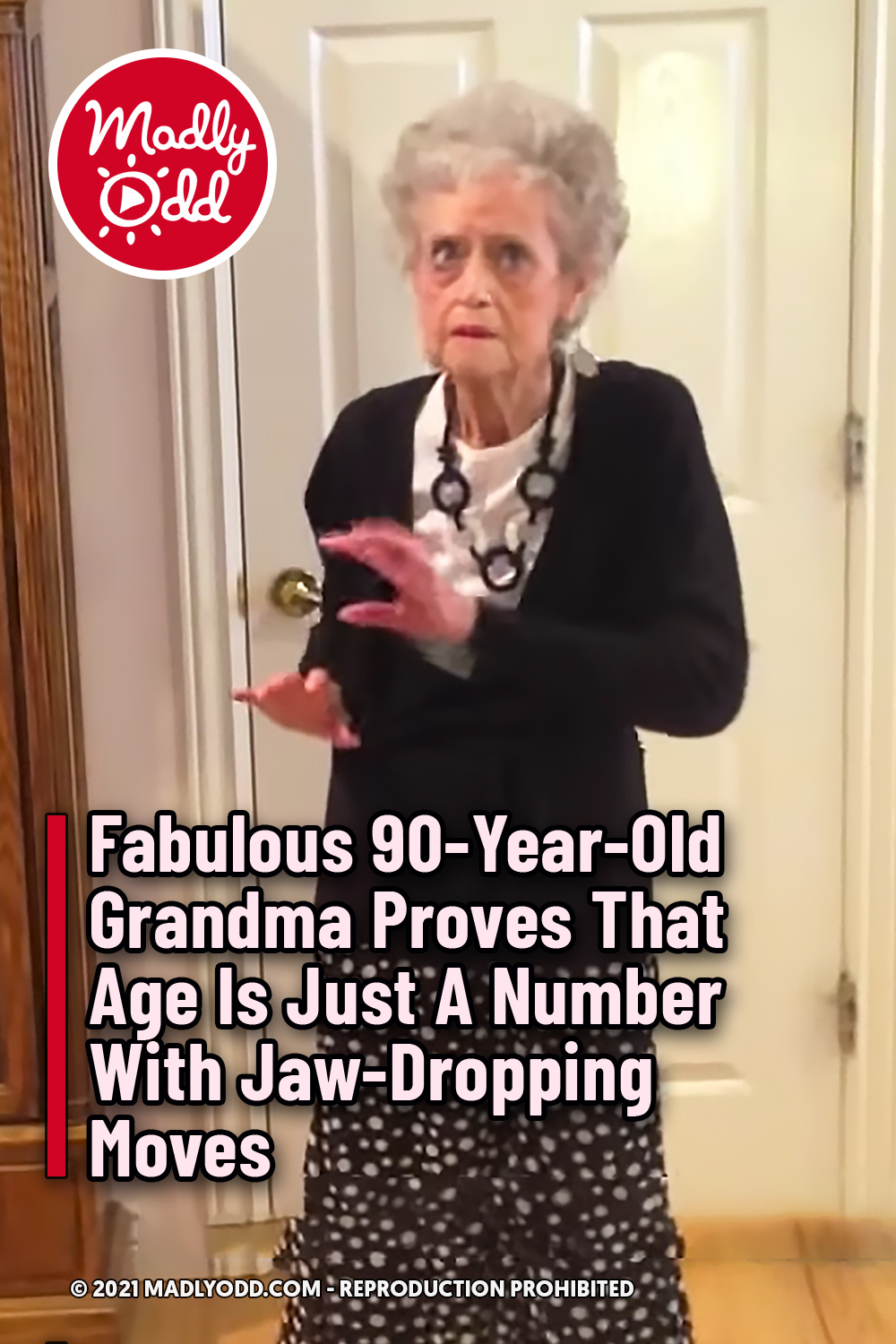 Fabulous 90-Year-Old Grandma Proves That Age Is Just A Number With Jaw-Dropping Moves