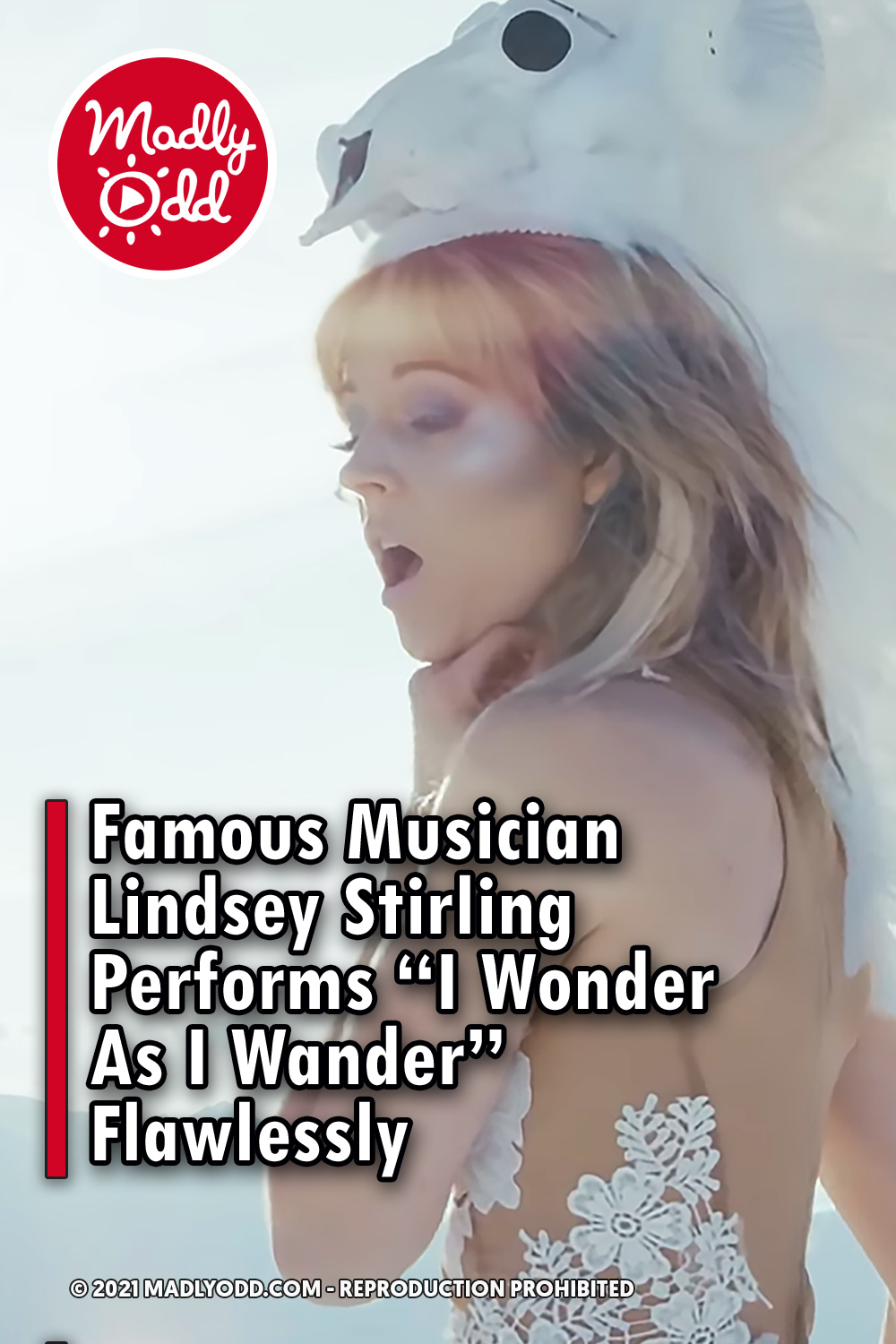 Famous Musician Lindsey Stirling Performs \