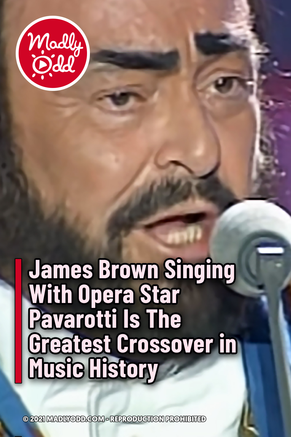 James Brown Singing With Opera Star Pavarotti Is The Greatest Crossover in Music History