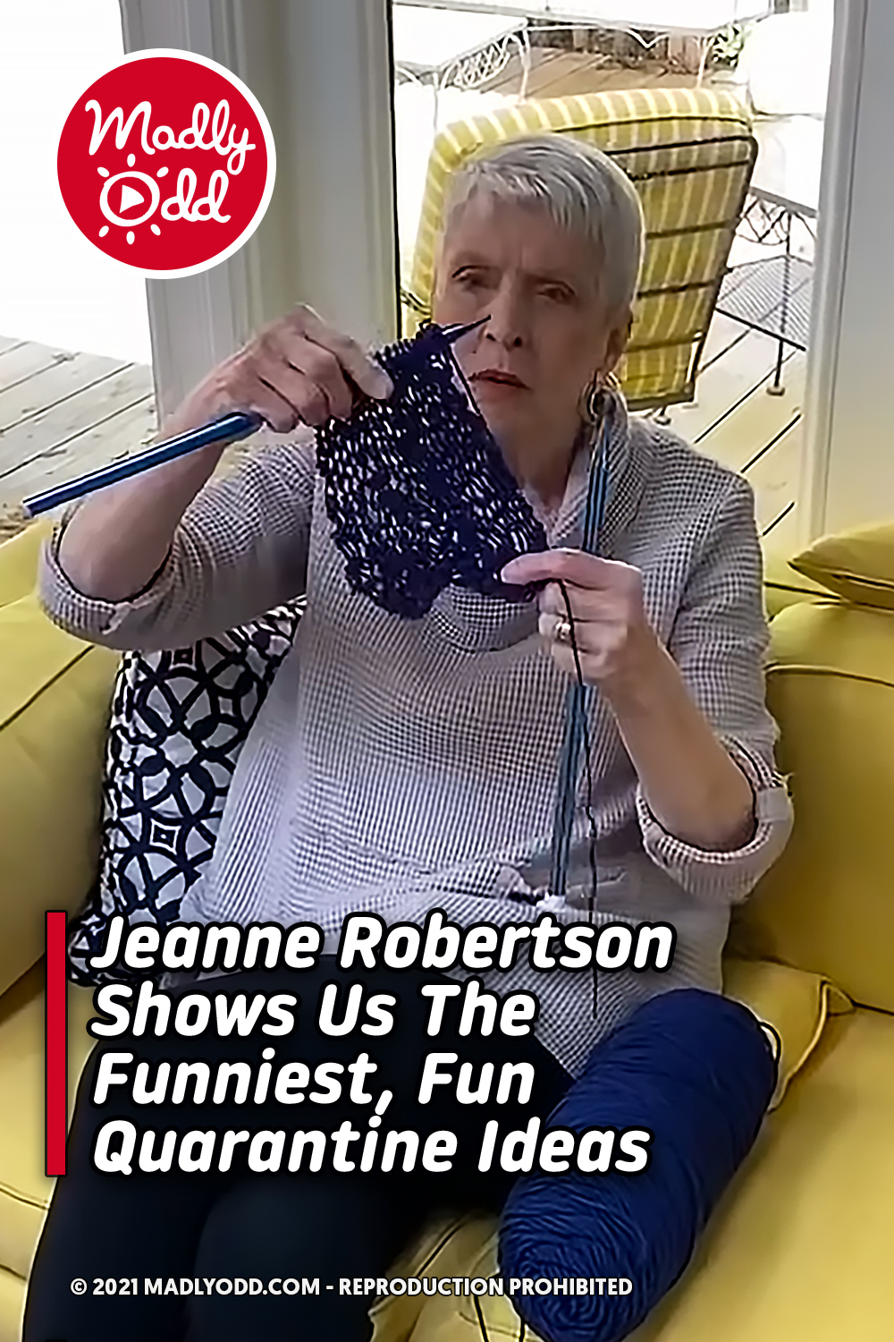 Jeanne Robertson Shows Us The Funniest, Fun Quarantine Ideas