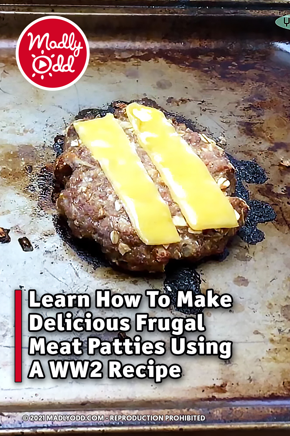 Learn How To Make Delicious Frugal Meat Patties Using A WW2 Recipe