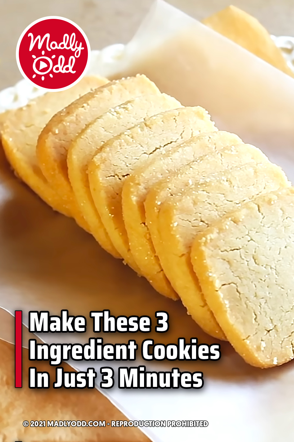 Make These 3 Ingredient Cookies In Just 3 Minutes