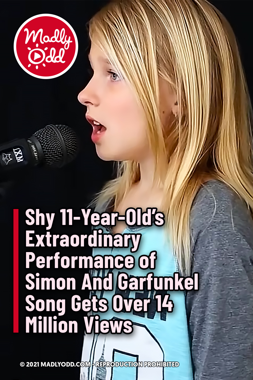 Shy 11-Year-Old\'s Extraordinary Performance of Simon And Garfunkel Song Gets Over 14 Million Views