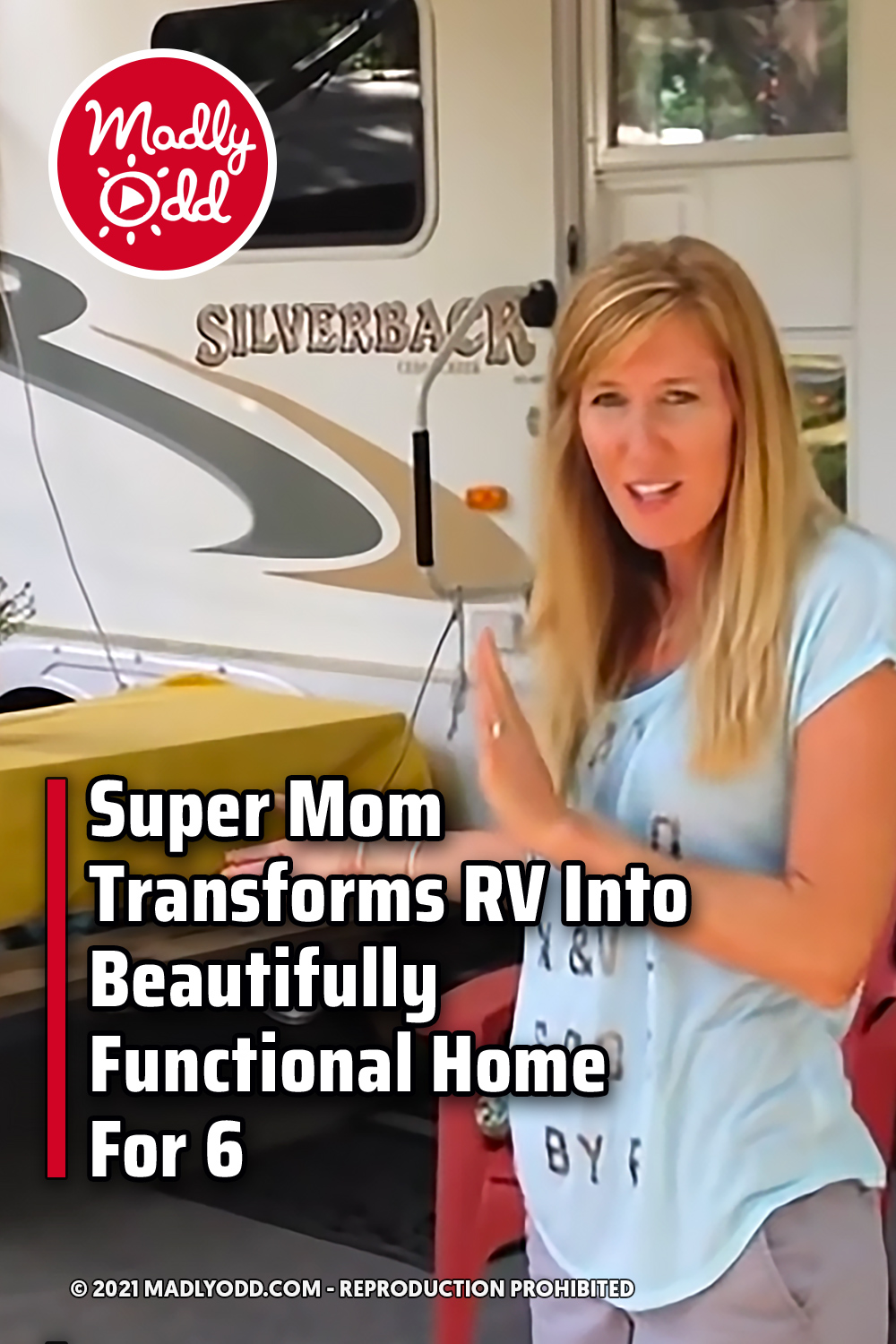 Super Mom Transforms RV Into Beautifully Functional Home For 6