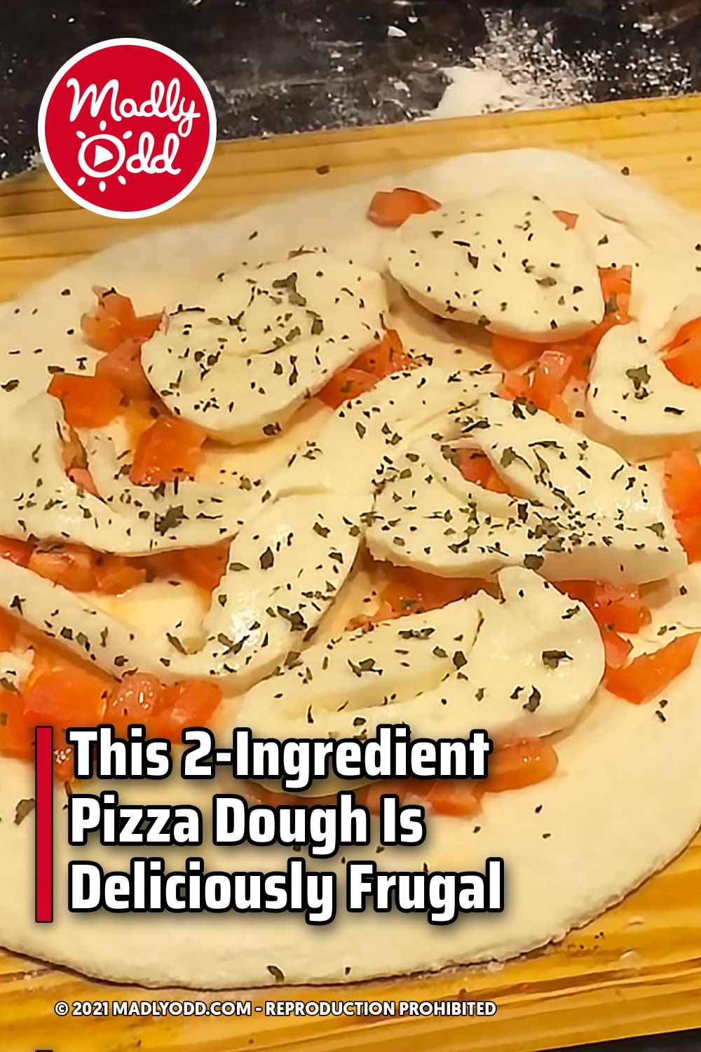 This 2-Ingredient Pizza Dough Is Deliciously Frugal
