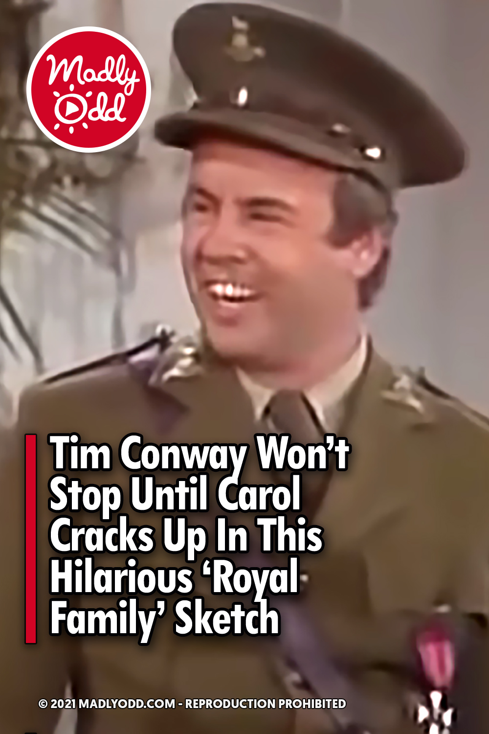 Tim Conway Won\'t Stop Until Carol Cracks Up In This Hilarious \'Royal Family\' Sketch