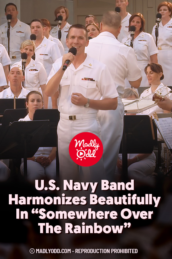 U.S. Navy Band Harmonizes Beautifully In \
