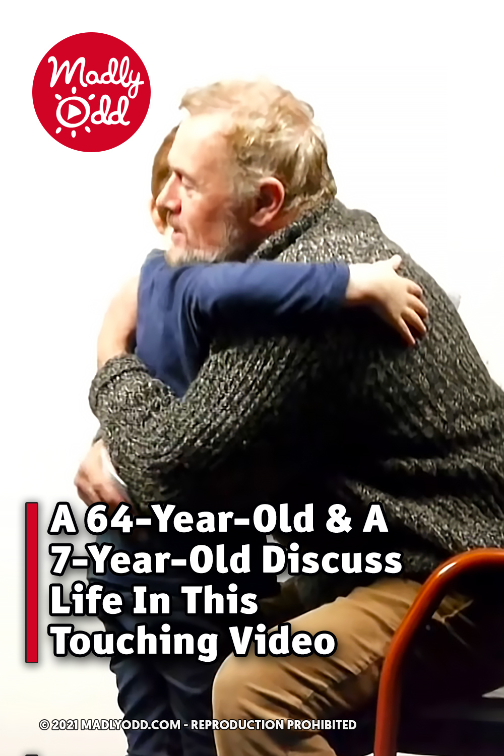 A 64-Year-Old & A 7-Year-Old Discuss Life In This Touching Video