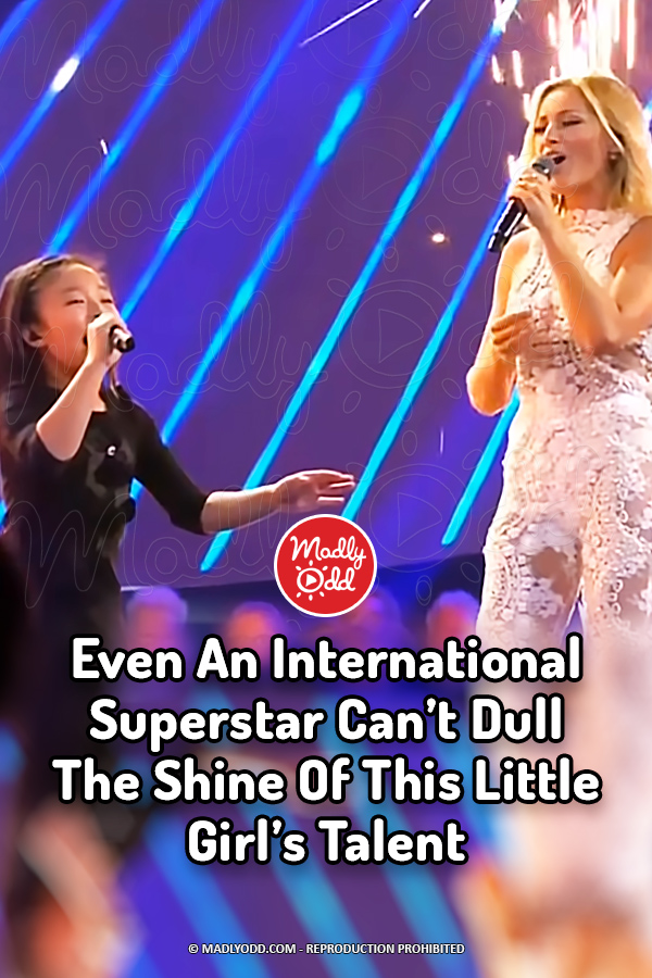 Even An International Superstar Can’t Dull The Shine Of This Little Girl’s Talent
